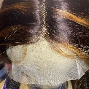 Human hair body wave lace front wig